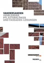 Vandersanden Broschuere Verblender Pflasterklinker Fassaden-Loesungen